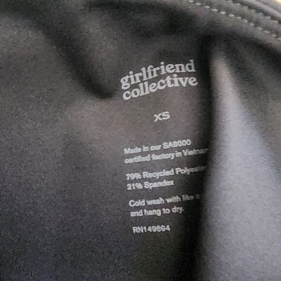 NEW Girlfriend Collective Women's Black High-Waisted Biker Shorts - Picture 10 of 10
